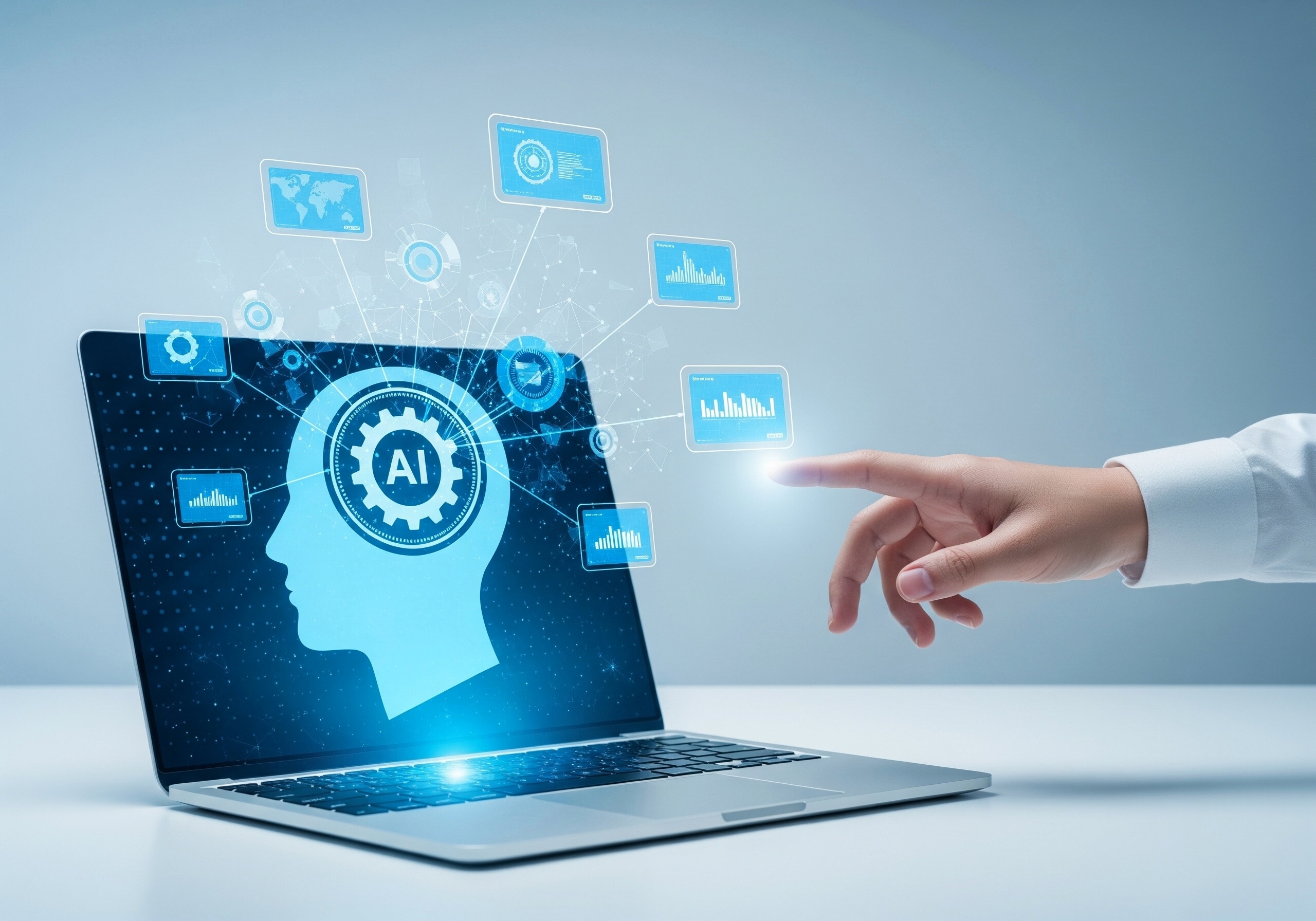 テクノロジーによる業務効率化のイメージ